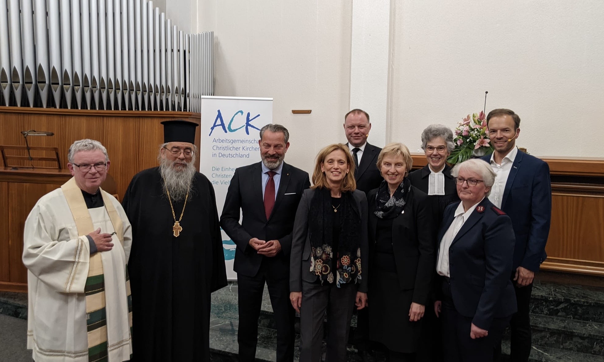 Bundesweite Er�ffnung der �komenischen FriedensDekade in L�beck mit Bildungsministerin Karin Prien